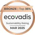 medalla-ecovadis-2025 ubimia