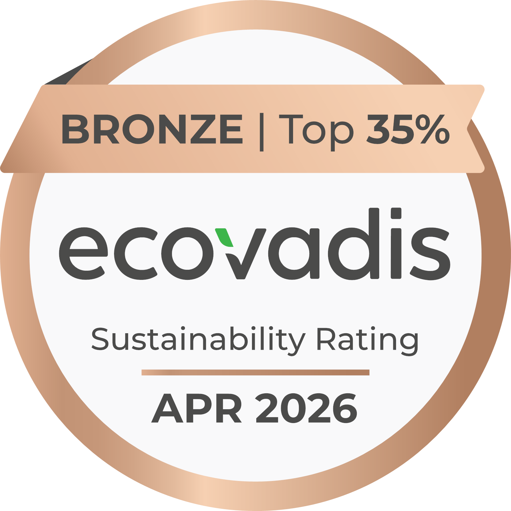 medalla-ecovadis-2025 ubimia